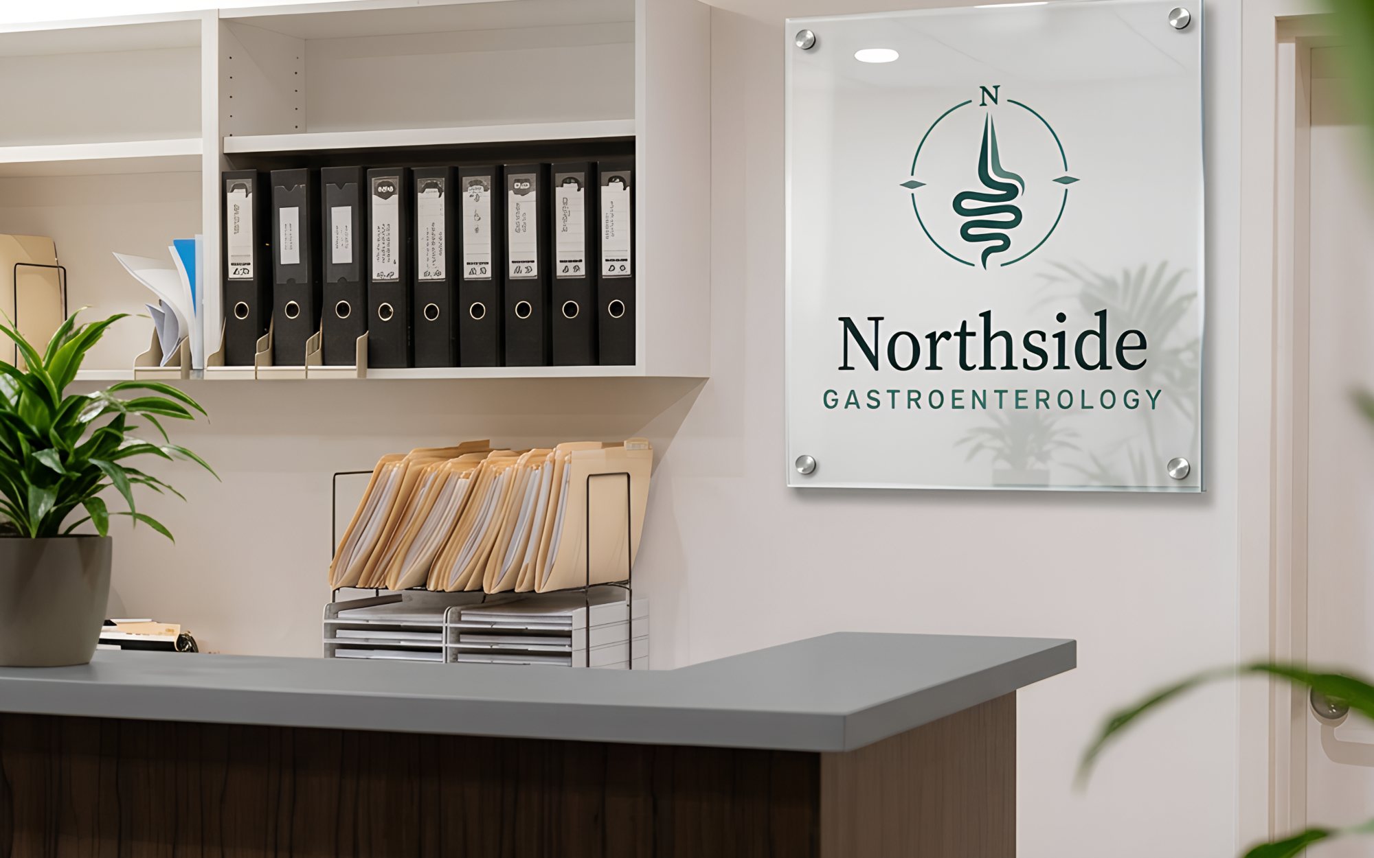 Reception at Northside Gastroenterology, Suite 1, Calvary Clinic, Bruce ACT